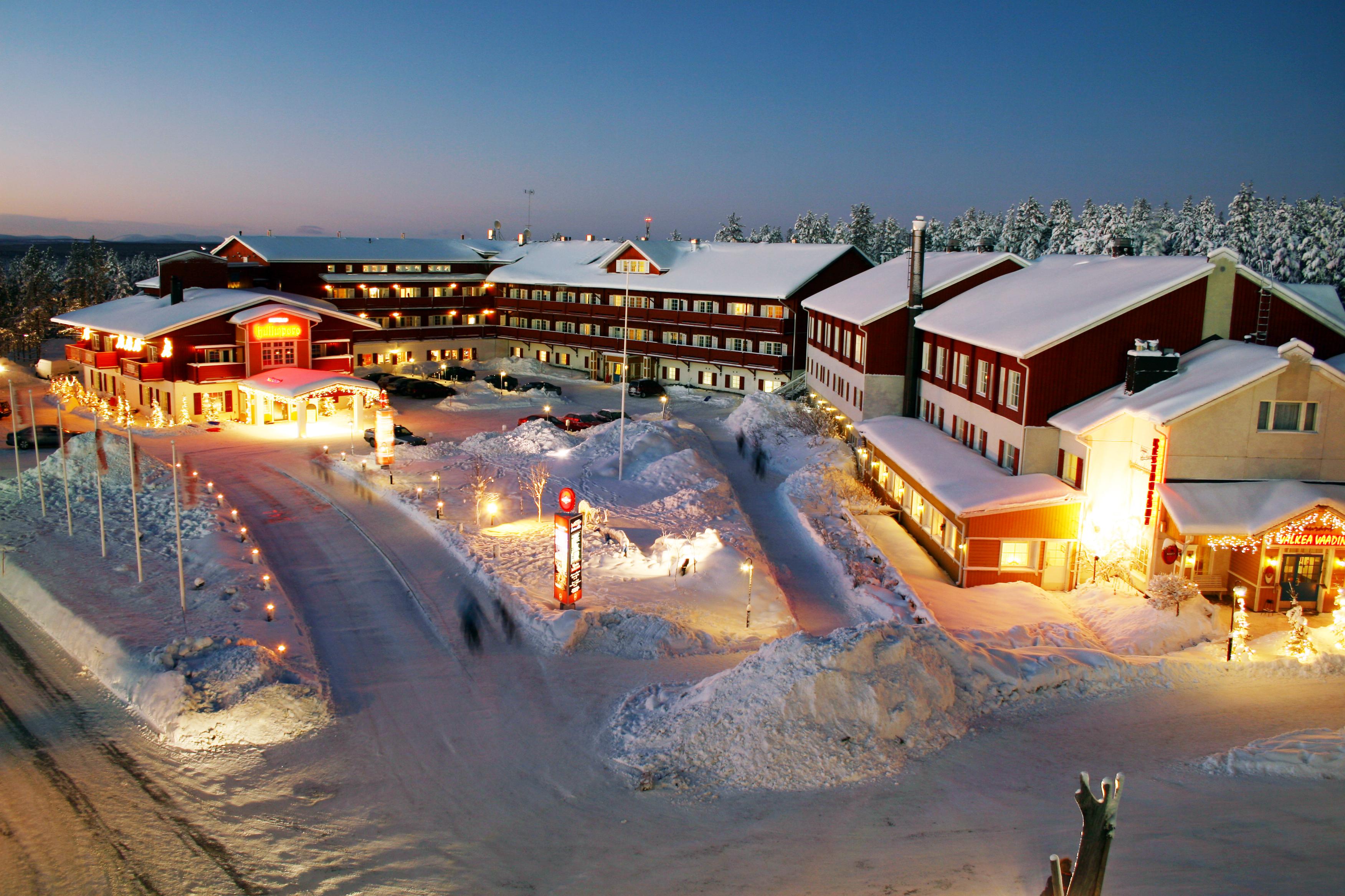 Hotel Hullu Poro เลวี ภายนอก รูปภาพ